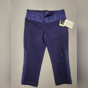 Athleta Navy Blue Leggings Capri